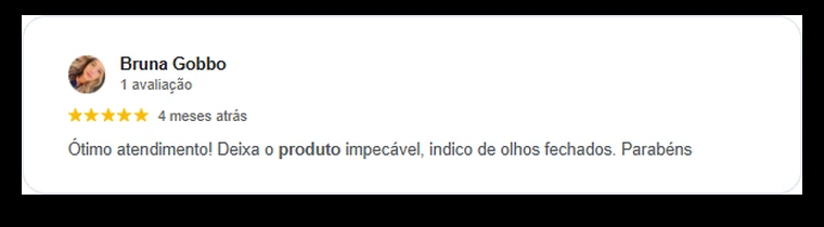 Avaliação de cliente da SOS Informática